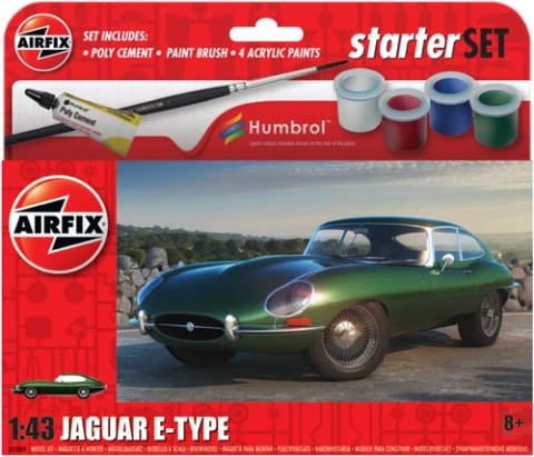 Airfix 55009 Starter Set - Jaguar E-Type