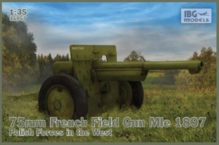 IBG 35057 75mm French Field GunMle Polish Forces