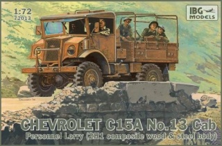 IBG 72013 Chevrolet C15A Personnel