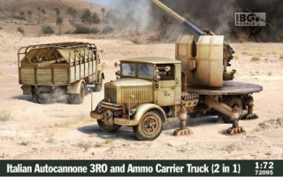 IBG 72095 Italian Autocannone 3RO and Ammo Carrier Truck (2 in 1)