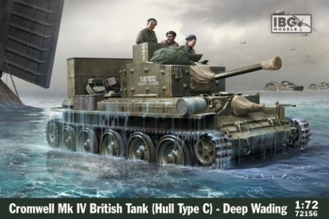 IBG 72156 Cromwell Mk IV British Tank (Hull Type C) - Deep Wading
