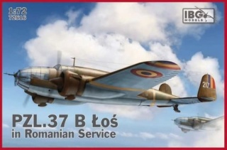 IBG 72516 PZL 37 Łoś B II in Romanian Service