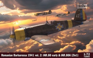 IBG 72565 Romanian Barbarossa 1941 vol. 2: IAR.80 Early & IAR.80A (2 in 1)