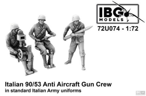 IBG 72U074 Italian 90/53 Anti Aircraft Gun Crew