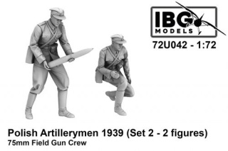 IBG 72U075 Italian Army Soldiers in Standard Uniforms