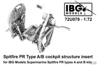 IBG 72U079 Spitfire PR Type A/B Cockpit Structure Insert