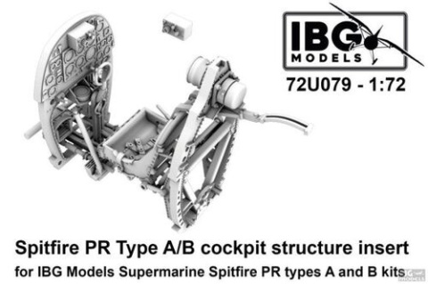 IBG 72U079 Spitfire PR Type A/B Cockpit Structure Insert