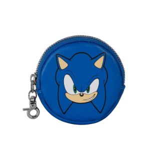 Karactermania 06767 Portmonetka Sonic Face okrągła, wymiary: 8.7cm X 8.7cm X 2.3cm Ilość sztuk w opakowaniu 2