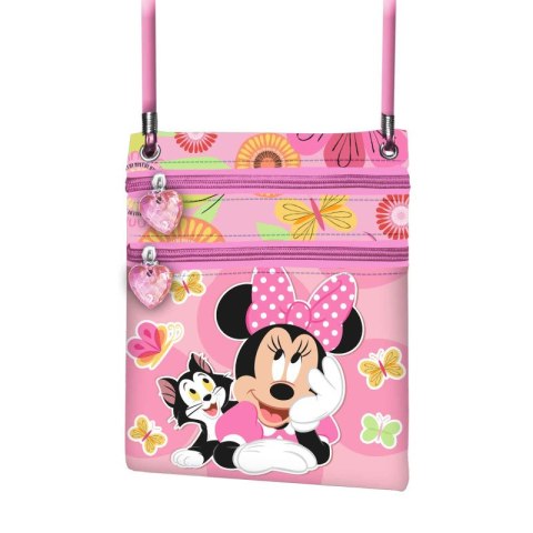 Karactermania 08425 Torebka na ramię Myszka Minnie, wymiary: 15cm X 17cm X 4cm Ilość sztuk w opakowaniu 2