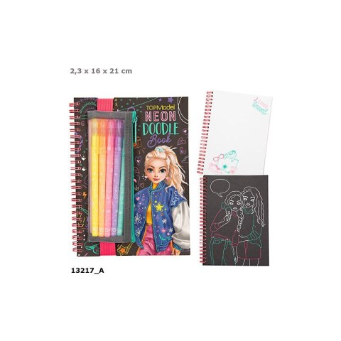 Top Model 13217 Zestaw Neon Doodle z żelpenami Ilosć sztuk w opakowaniu 12