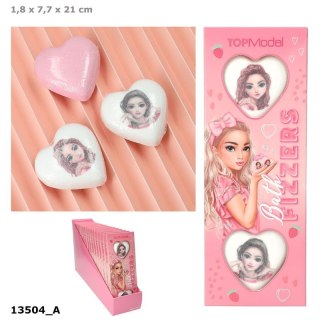 Top Model 13504 Kule do kąpieli z nadrukiem Beauty&Me 3 serduszka w zestawieIlość sztuk w opakowaniu 16