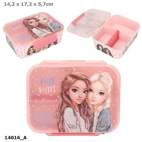 Top Model 14016 Pudełko śniadaniowe Dots z przegródkami Ilość sztuk w opakowaniu: 6