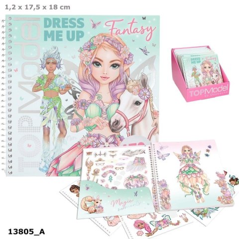 Top model 13805 Zestaw Dress me up Fantasy , z naklejkami Ilość sztuk w opakowaniu 18