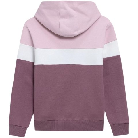 Bluza dla dziewczynki 4F burgund HJL22 JBLD002 60S Bluza dla dziewczynki 4F burgund HJL22 JBLD002 60S