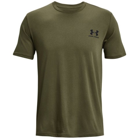 Koszulka męska Under Armour Sportstyle Left Chest SS khaki 1326799 390 Koszulka męska Under Armour Sportstyle Left Chest SS khaki 1326799 390