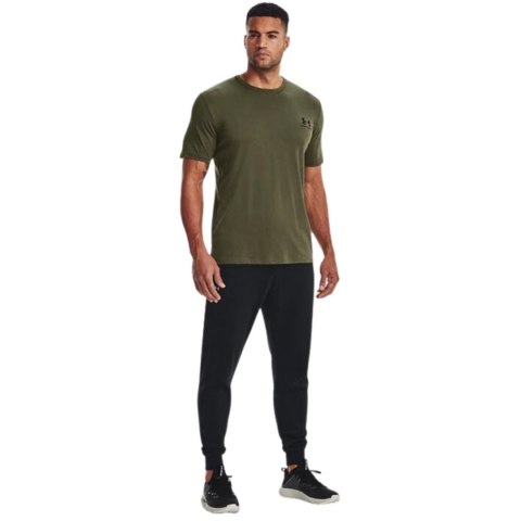 Koszulka męska Under Armour Sportstyle Left Chest SS khaki 1326799 390 Koszulka męska Under Armour Sportstyle Left Chest SS khaki 1326799 390
