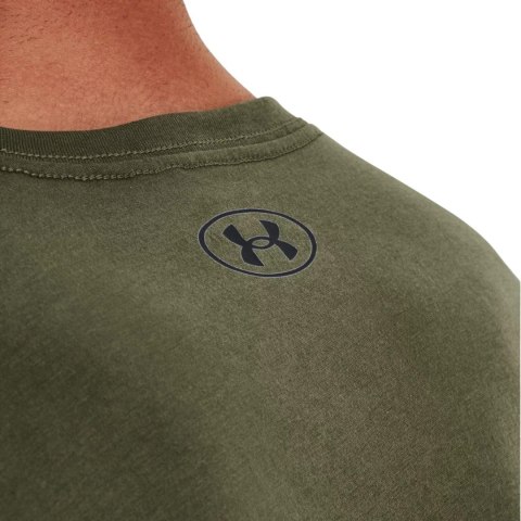 Koszulka męska Under Armour Sportstyle Left Chest SS khaki 1326799 390 Koszulka męska Under Armour Sportstyle Left Chest SS khaki 1326799 390