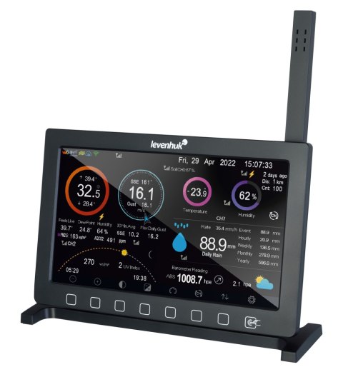 Levenhuk Stacja meteorologiczna Levenhuk Wezzer PRO LP500 Levenhuk Stacja meteorologiczna Levenhuk Wezzer PRO LP500