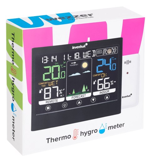Levenhuk Termohigrometr Levenhuk Wezzer Teo TH50 Levenhuk Termohigrometr Levenhuk Wezzer Teo TH50