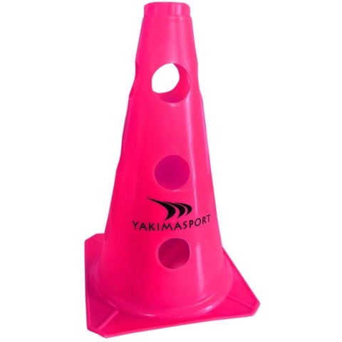 Pachołek z otworami Yakima Sport 23 cm różowy 100623 Pachołek z otworami Yakima Sport 23 cm różowy 100623