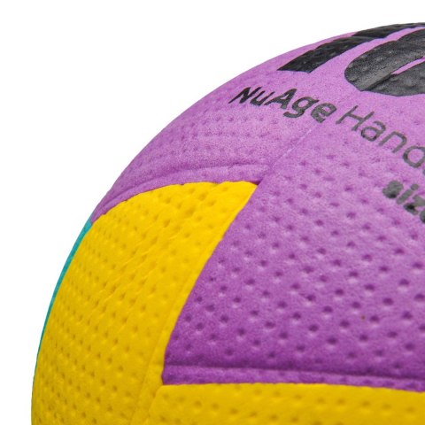 Piłka ręczna Meteor Nuage Junior 1 fioletowo-błękitno-żółta 16691 Piłka ręczna Meteor Nuage Junior 1 fioletowo-błękitno-żółta 16691