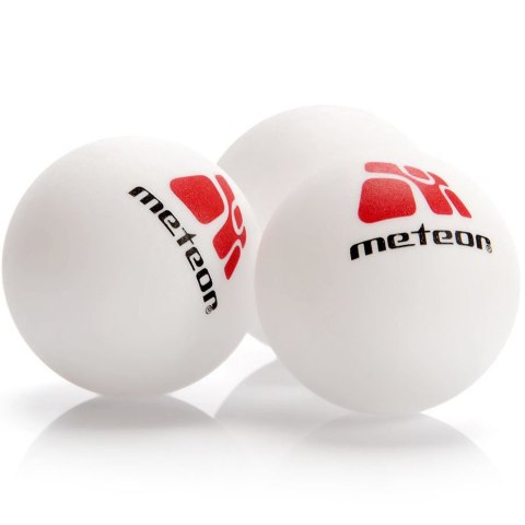 Zestaw do ping ponga Meteor Rollnet z siatką 2 rakietki 3 piłeczki czerwono-czarny 15042 Zestaw do ping ponga Meteor Rollnet z siatką 2 rakietki 3 piłeczki czerwono-czarny 15042