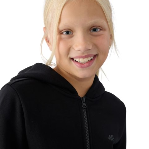 Bluza dla dziewczynki 4F F1315 głęboka czerń 4FJWMM00TSWSF1315 20S Bluza dla dziewczynki 4F F1315 głęboka czerń 4FJWMM00TSWSF1315 20S