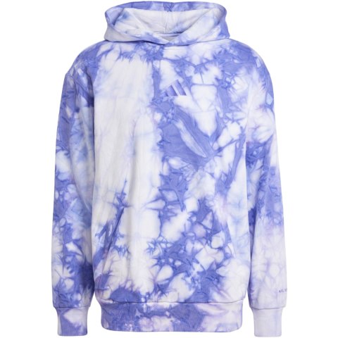 Bluza męska adidas ALL SZN Fleece Washed Hoodie niebiesko-biała IY6591 Bluza męska adidas ALL SZN Fleece Washed Hoodie niebiesko-biała IY6591