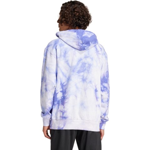 Bluza męska adidas ALL SZN Fleece Washed Hoodie niebiesko-biała IY6591 Bluza męska adidas ALL SZN Fleece Washed Hoodie niebiesko-biała IY6591