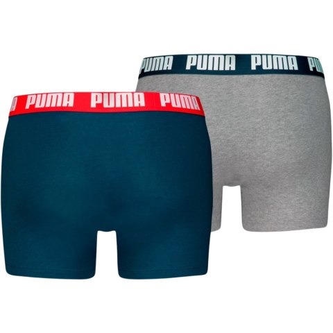 Bokserki męskie Puma Everyday Basic 2p niebieskie, szare 938320 05 Bokserki męskie Puma Everyday Basic 2p niebieskie, szare 938320 05