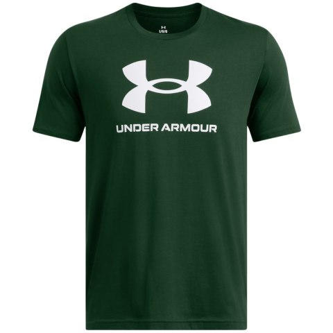 Koszulka męska Under Armour Sportstyle Logo zielona 1382911 301 Koszulka męska Under Armour Sportstyle Logo zielona 1382911 301