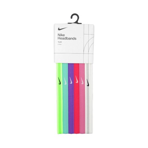 Opaski na włosy Nike Headbands 6 szt. N1003042718OS Opaski na włosy Nike Headbands 6 szt. N1003042718OS