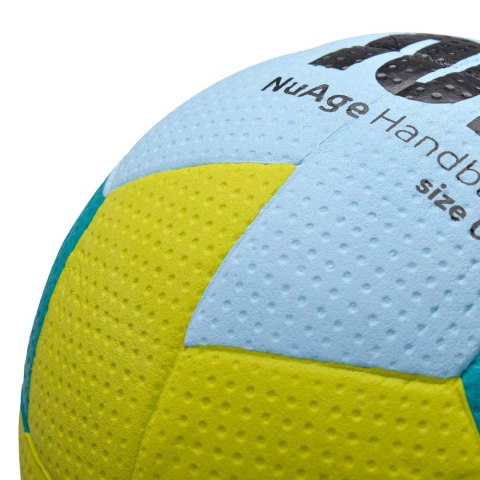 Piłka ręczna Meteor Nuage Mini 0 niebiesko-żółta 16696 Piłka ręczna Meteor Nuage Mini 0 niebiesko-żółta 16696