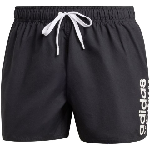 Spodenki kąpielowe męskie adidas Essentials Logo czarne IX7565 Spodenki kąpielowe męskie adidas Essentials Logo czarne IX7565