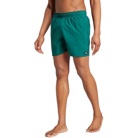 Spodenki kąpielowe męskie adidas Solid CLX Short-Length zielone IX7582 Spodenki kąpielowe męskie adidas Solid CLX Short-Length zielone IX7582