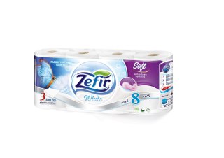 AGD ZEFIR Kpl.8szt.pap.toal.celul.3w.18m.BIAŁY SOFT/8/288 PKC3015 0722