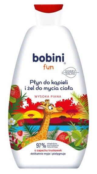 BOBINI FUN P.K.Ż.truskaw..wys.piana.500ml/12 366