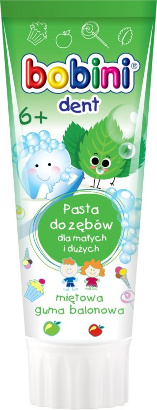 BOBINI Pasta do z.75ml. Miet.Gum. Bal./12 032