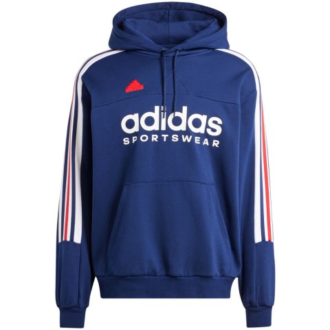 Bluza męska adidas House of Tiro Nations Pack Hoodie granatowa IY4530 Bluza męska adidas House of Tiro Nations Pack Hoodie granatowa IY4530