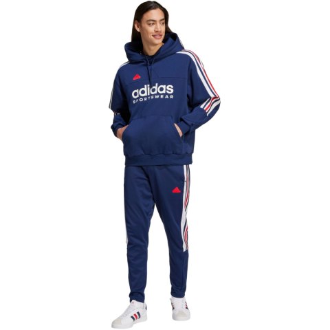 Bluza męska adidas House of Tiro Nations Pack Hoodie granatowa IY4530 Bluza męska adidas House of Tiro Nations Pack Hoodie granatowa IY4530