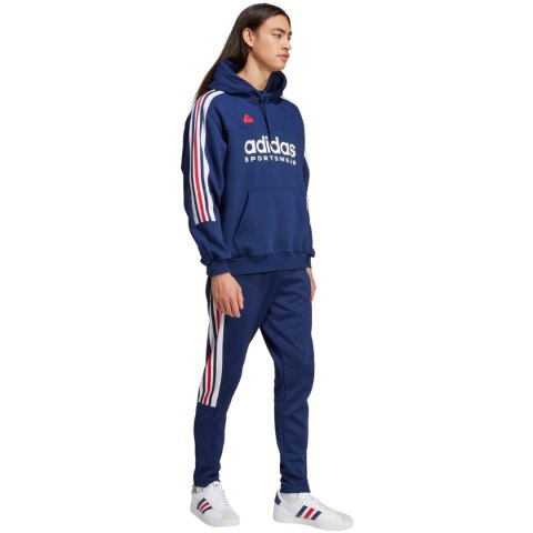 Bluza męska adidas House of Tiro Nations Pack Hoodie granatowa IY4530 Bluza męska adidas House of Tiro Nations Pack Hoodie granatowa IY4530