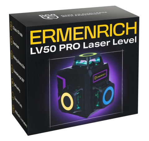 Ermenrich Poziomica laserowa Ermenrich LV50 PRO Ermenrich Poziomica laserowa Ermenrich LV50 PRO