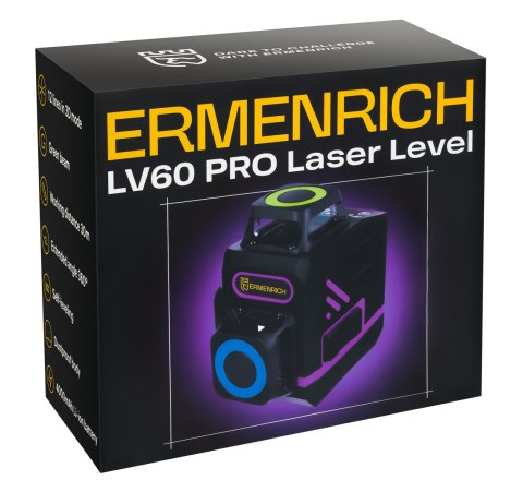 Ermenrich Poziomica laserowa Ermenrich LV60 PRO