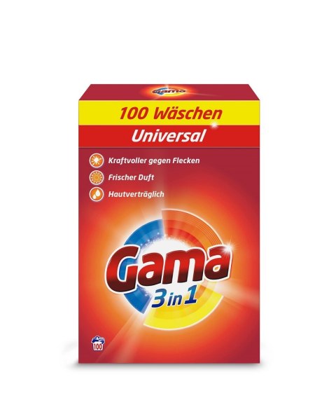 Gama proszek 6kg/100P Universal 8435495837756