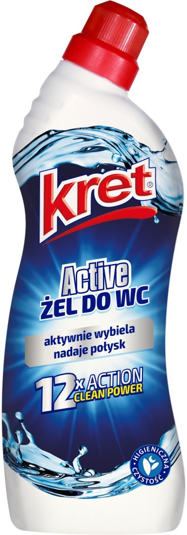 KRET Żel WC 750g Active /12 159