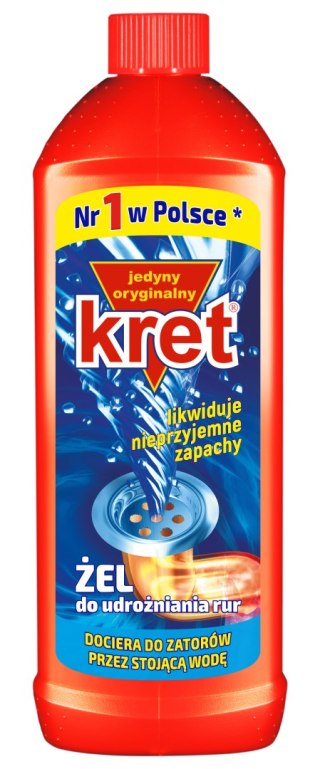 KRET Żel do udr.rur 1kg /12 982