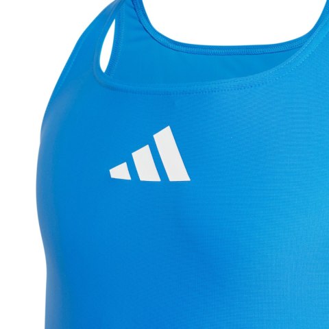 Kostium kąpielowy dla dziewczynki adidas Solid Small Logo niebieski IT2714 Kostium kąpielowy dla dziewczynki adidas Solid Small Logo niebieski IT2714