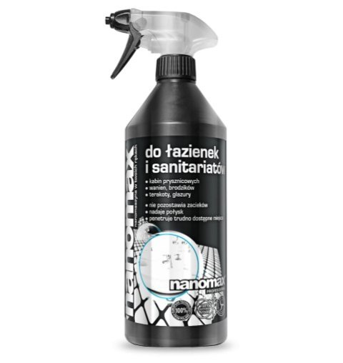 NANOMAX spray do łazienek i sanitariatów 1l /12