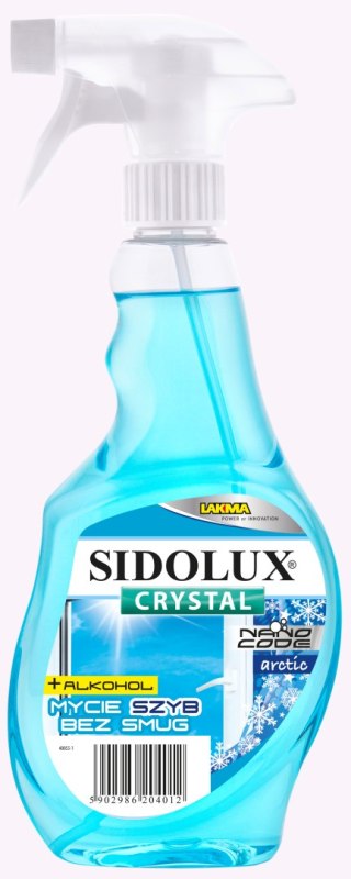 SIDOLUX CRYSTAL Do Mycia Szyb Arctic 500ml/10 012