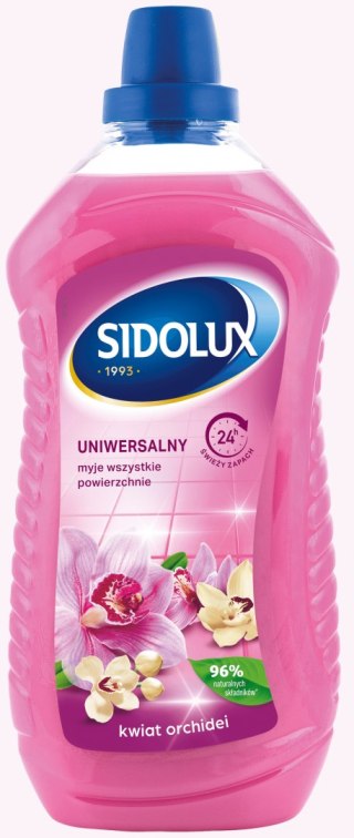 SIDOLUX Do Mycia Podłóg uniwers. Kwiat Orchid. 1L PET/12 066